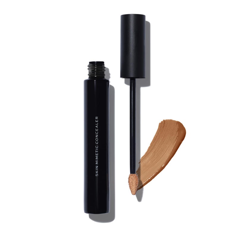 MAKE Beauty Skin Mimetic Concealer Buildable Medium Coverage Hydrating Concealer for Dark Circles Spot Concealing Brightening CreaseFree Including Mature Skin Radiant Finish 15 Tan Deep Warm